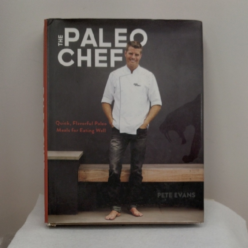 The Paleo Chef Cookbook by Pete Evans - Black and White Cover